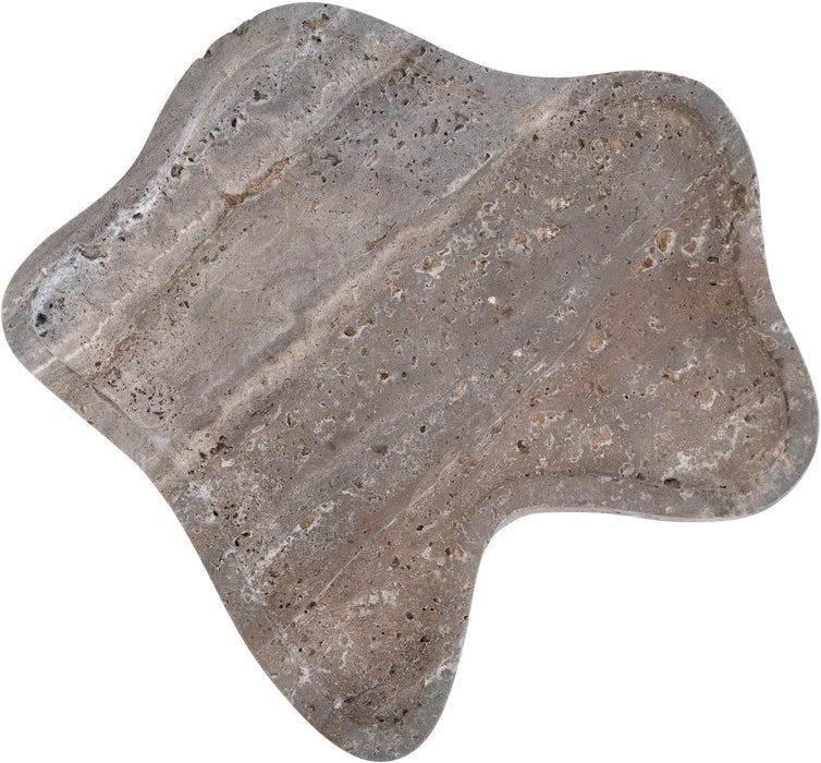 Marble tray by Meridian Furniture featuring a sleek, genuine marble surface with a minimalist design and modern style.