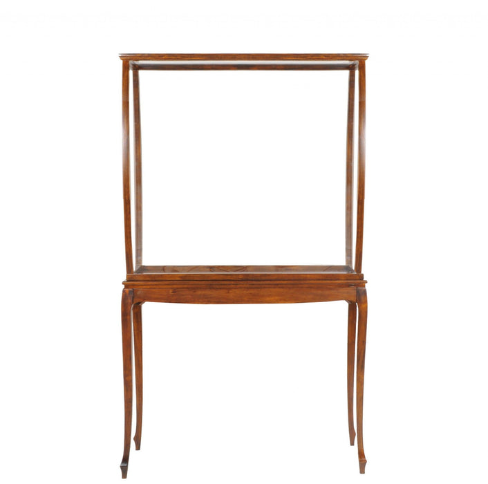 15" Glass Standard Display Stand - Brown