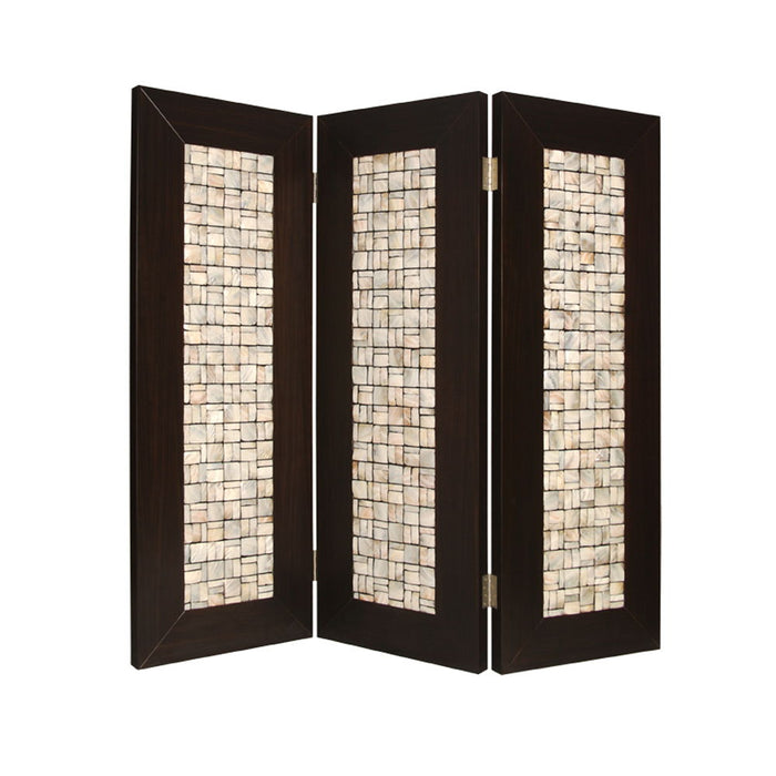 71" x 84" Wood Screen - Brown