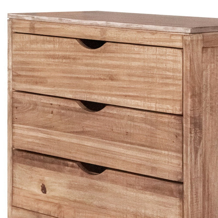 Solid Wood Three Drawer Chest - Natural