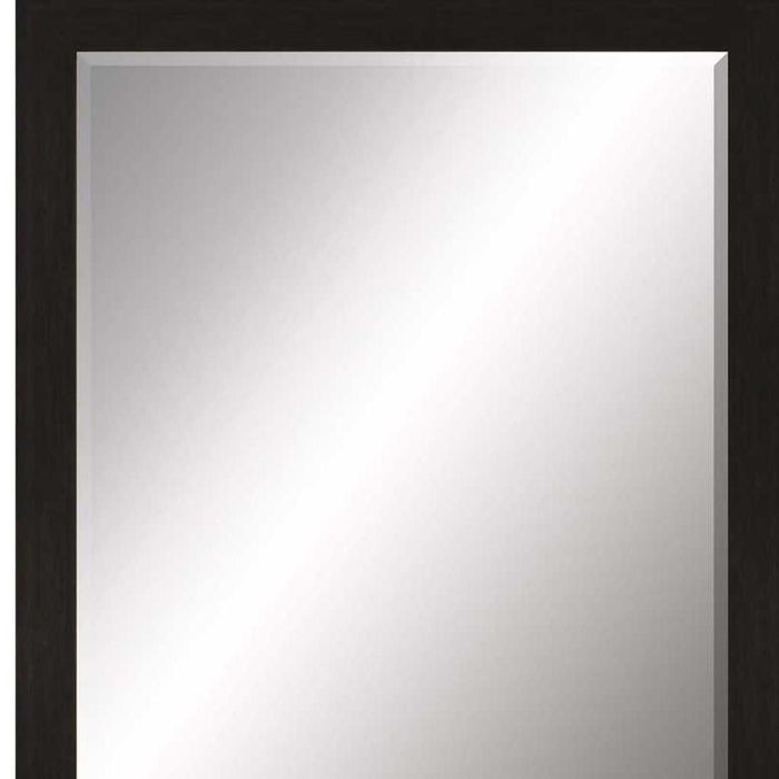 53" Accent Mirror - Dark Brown