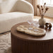 Genuine marble tray by Meridian Furniture with sleek, polished surface and rectangular shape for elegant home decor.