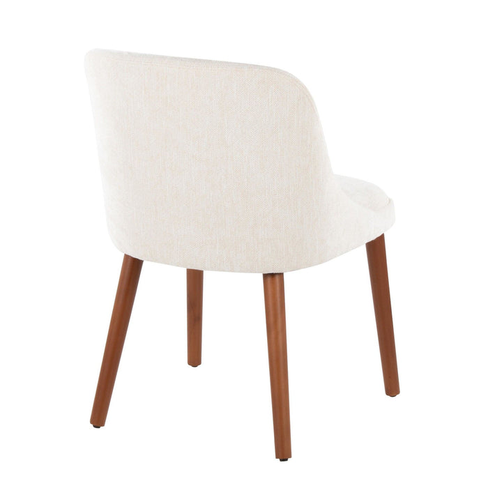 Rina - Chair (Set of 2) - Walnut Wood