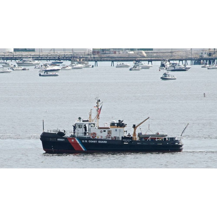 Hand Painted Model Boat (624537) - Black