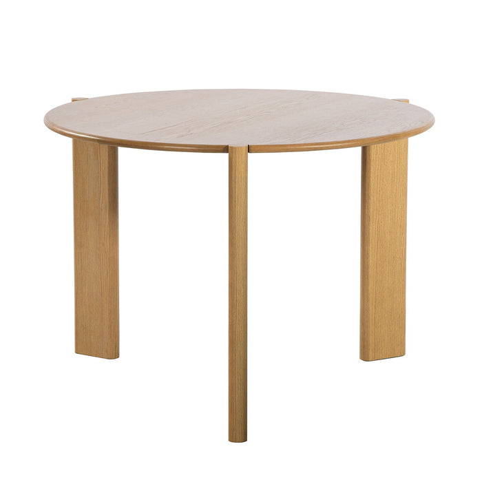 42" Solid Wood Rounded Bar Table - Yellow