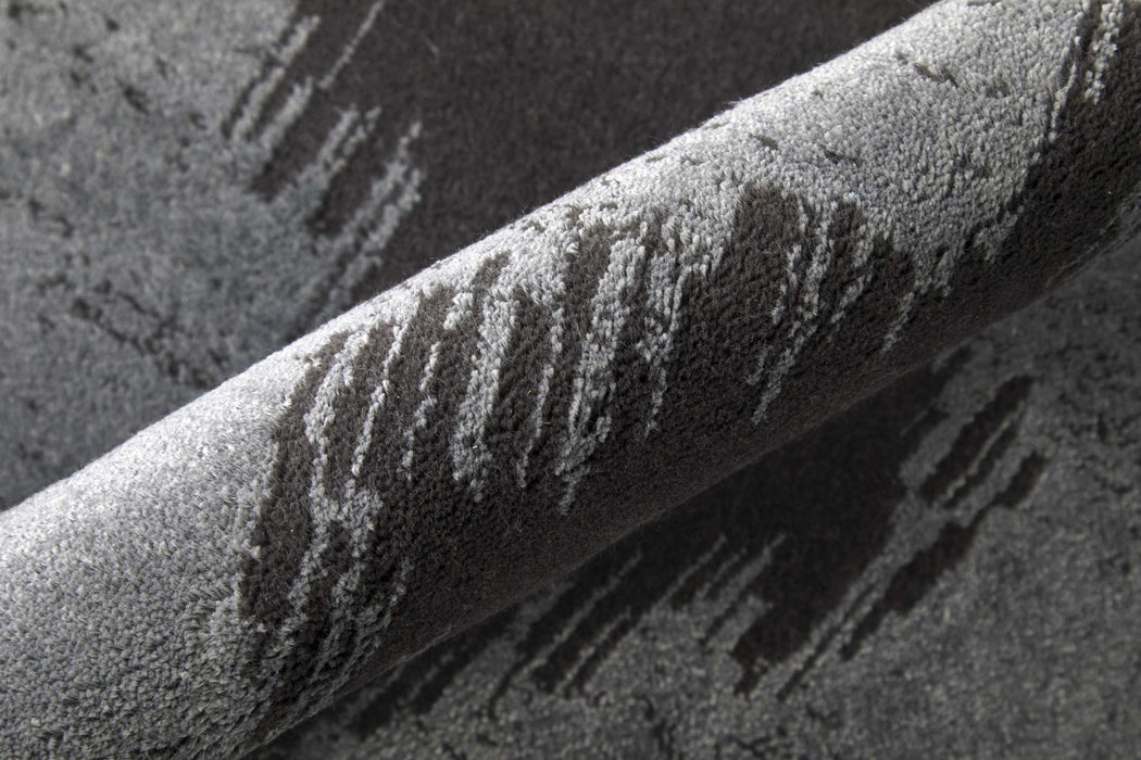 10' X 13' Geometric Area Rug (744431) - Gray / Taupe
