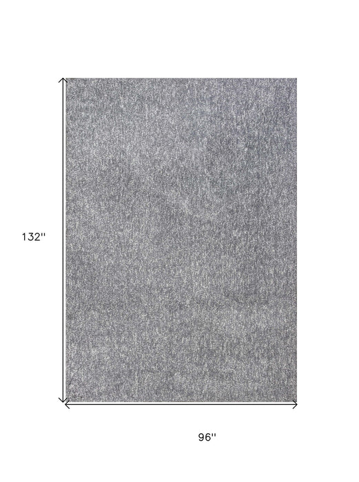 8' x 11' Heather Shag Area Rug - Gray