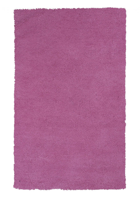 8' x 11' Shag Area Rug - Bright Hot Pink