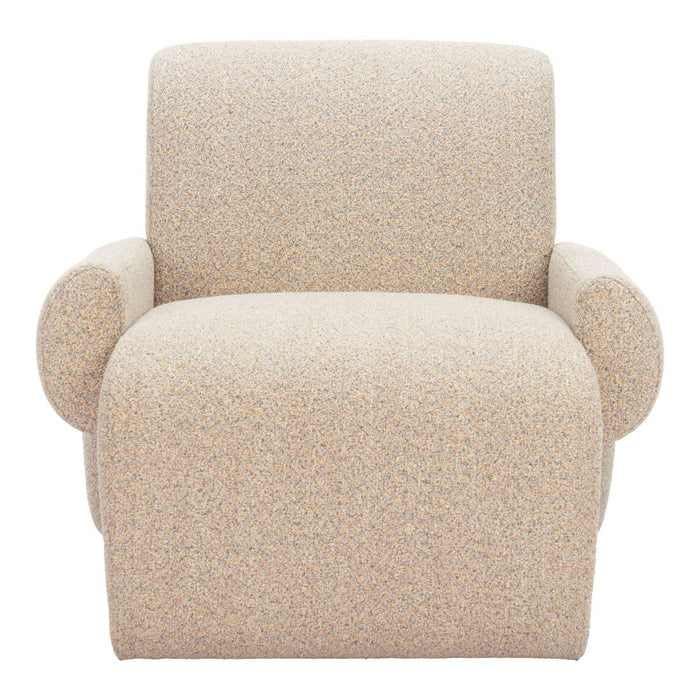 32" Upholstered Arm Chair - Beige