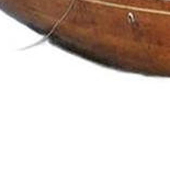 Hand Painted Model Boat (624611) - Light Brown / White