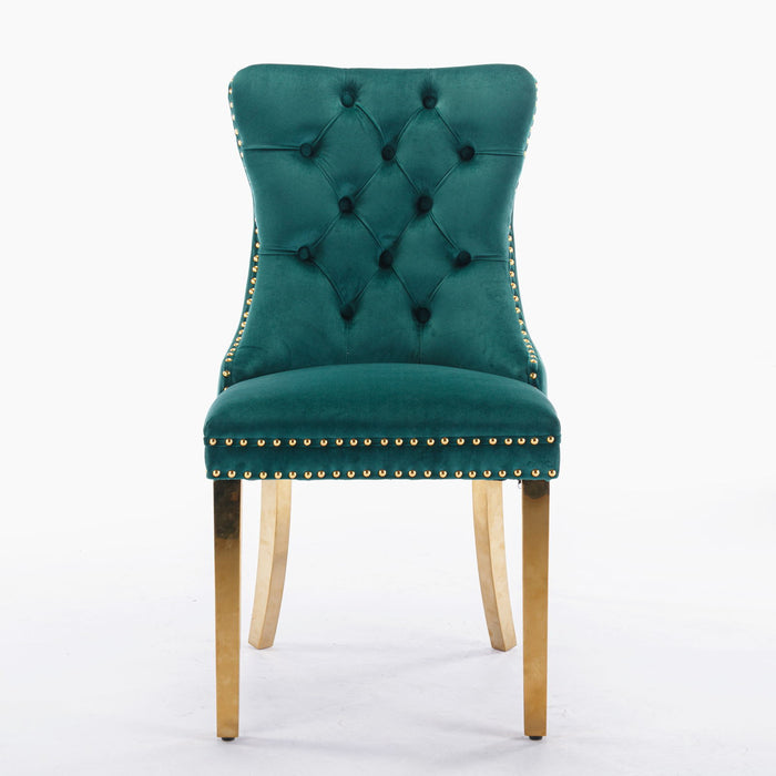 Nikki - Modern, High-End Tufted Dining Chair (Set of 2)