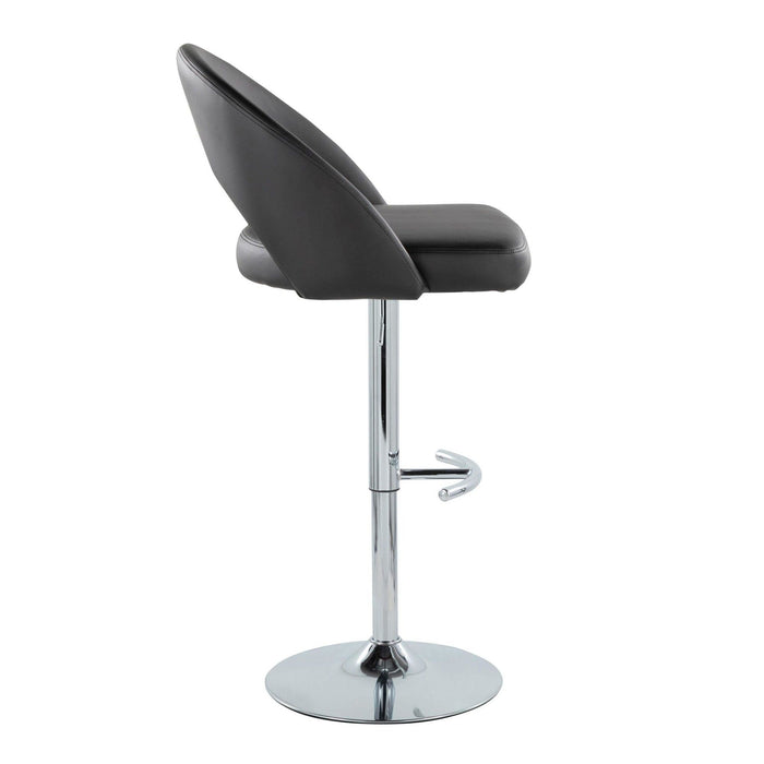 Renee - Adjustable Barstool (Set of 2) - Chrome Base