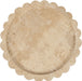 Meridian Furniture Ricardo travertine tray with raised edges and natural stone finish, ideal for serving or decorative use.