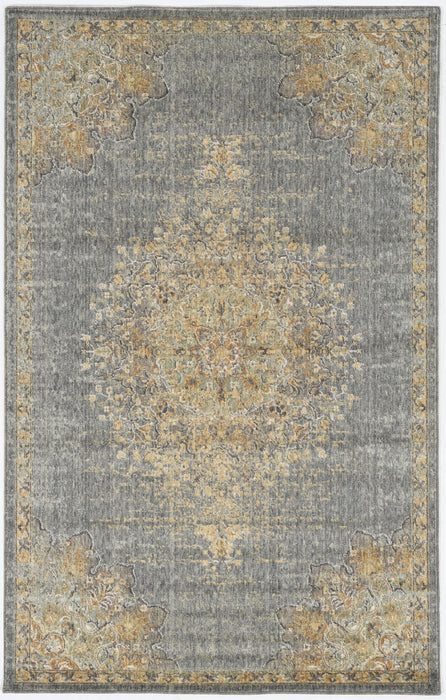 9' x 13' Wool Handmade Area Rug - Slate Gray