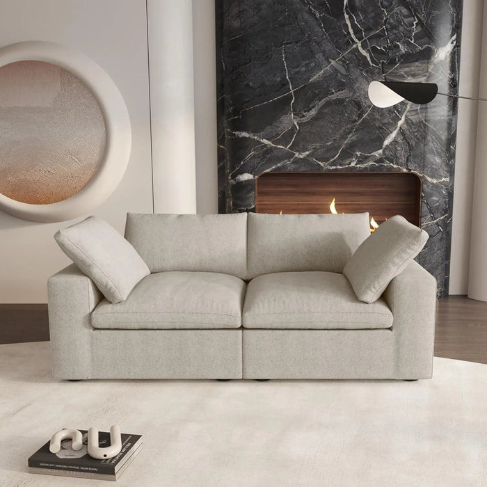 80" Blend Modular Sofa - Khaki