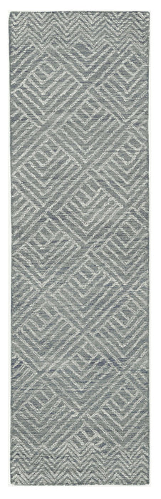 96" x 132" Wool Rug - Denim