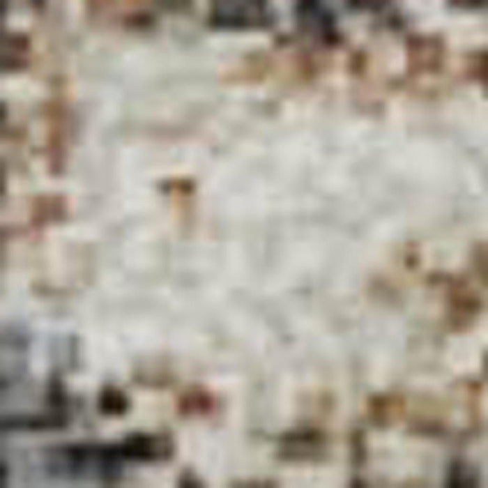 10' X 14' Geometric Washable Area Rug With UV Protection (709462) - Brown / Ivory / Gray