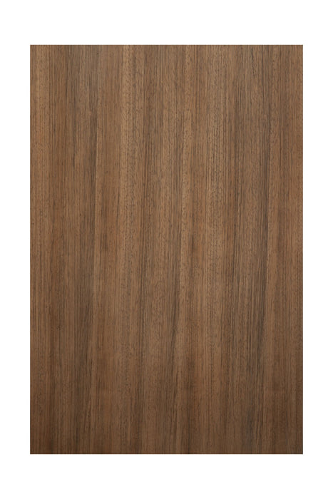 33" Solid Wood Five Drawer Dresser - Brown