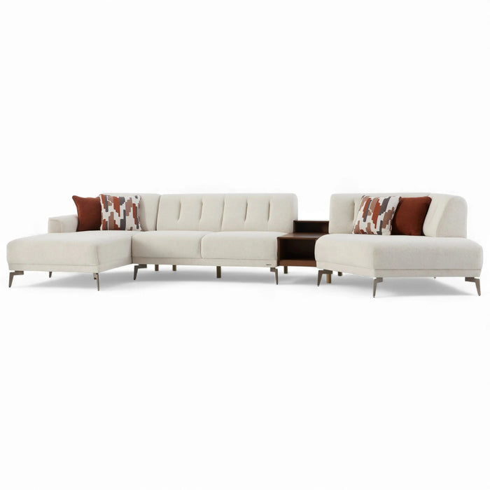 Comfortable Bellona Atlanta sectional sofa with plush cushions and modern design, perfect for contemporary living rooms.
