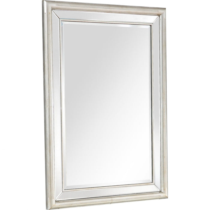44" Framed Accent Mirror - Silver