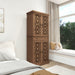 Giga 4-door accent cabinet with one drawer and four adjustable inner shelves for versatile storage in a modern home.