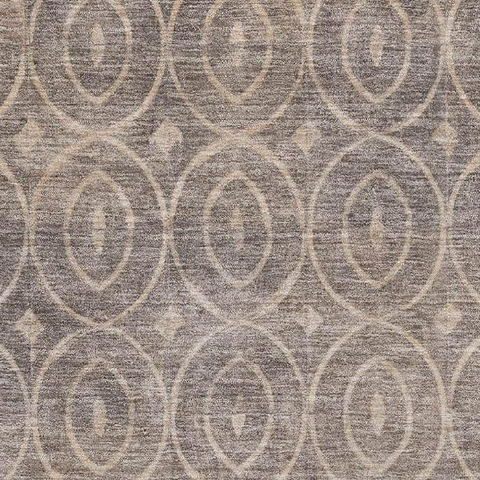 10' X 14' Geometric Washable Area Rug With UV Protection (691878) - Coffee / Beige