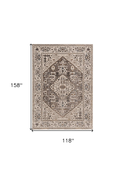 9.8' x 13.2' Area Rug - Gray