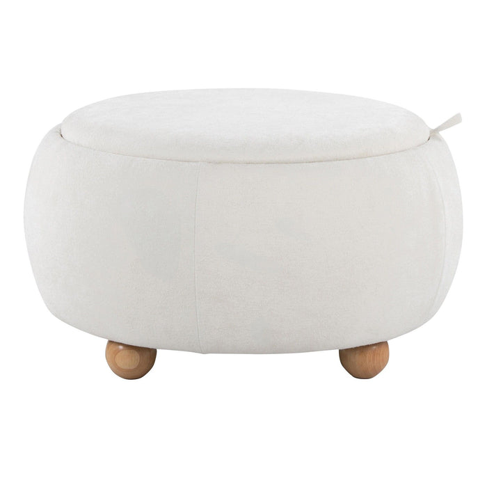 Tray - Pouf Storage Ottoman