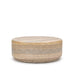 Carmel Bay round cocktail table in light brown by Signature Design by Ashley®