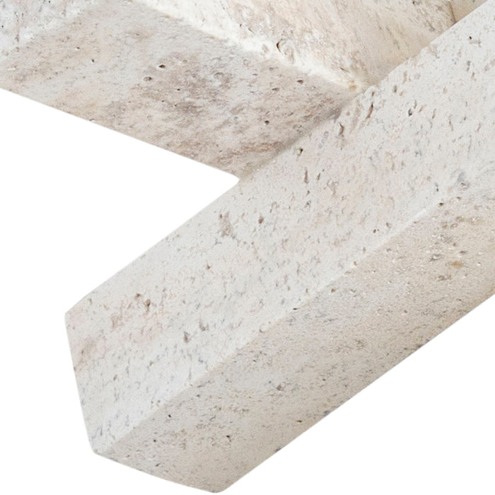 Stix - Travertine Decorative Object - Natural