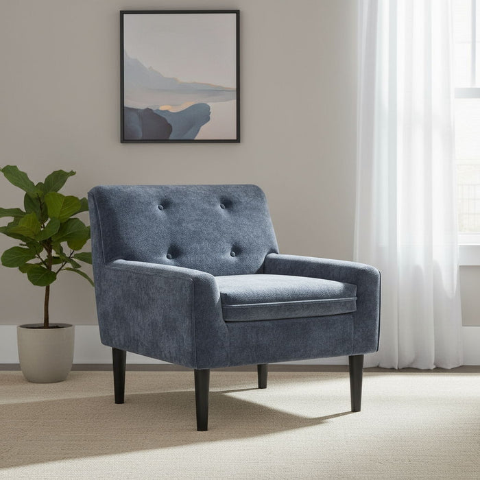 30" Modern Upholstered Arm Chair - Gray