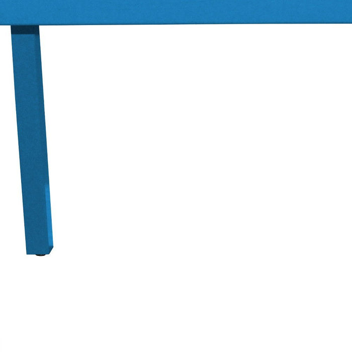 60" Solid Wood Dining Table - Caribbean Blue