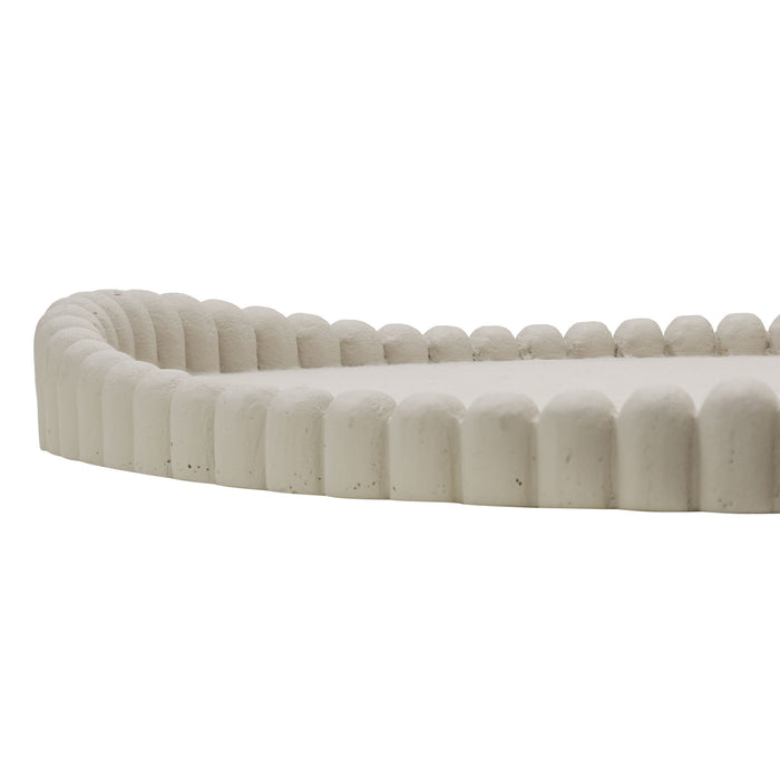 TOV Furniture Alna catchall tray with a sleek, modern design for organizing keys and small items on a countertop or table