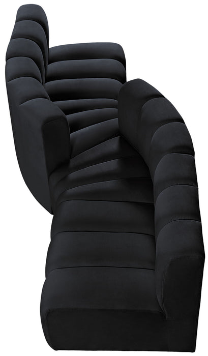 Arc - Velvet 4 Piece Sofa