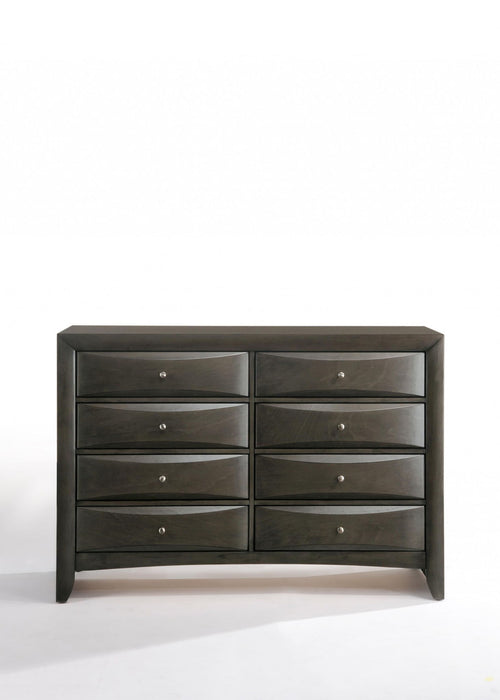 Solid Wood Standard Dresser / Chest - Gray