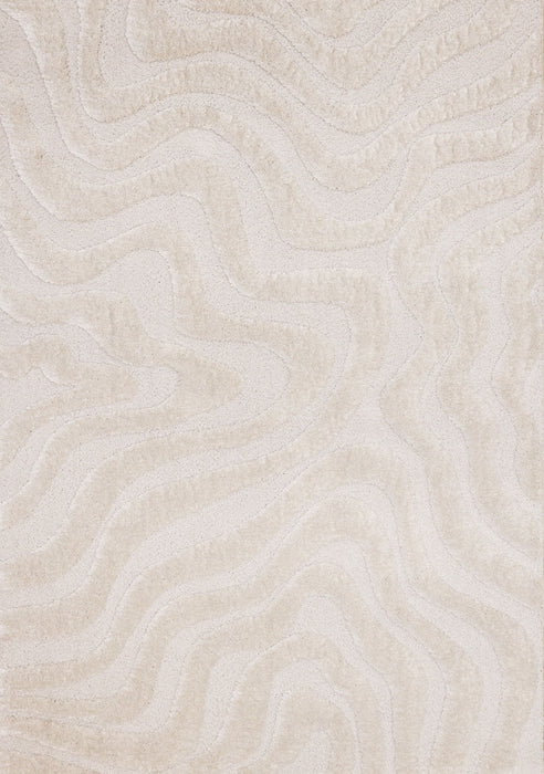 8' X 11' Area Rug (660016) - White