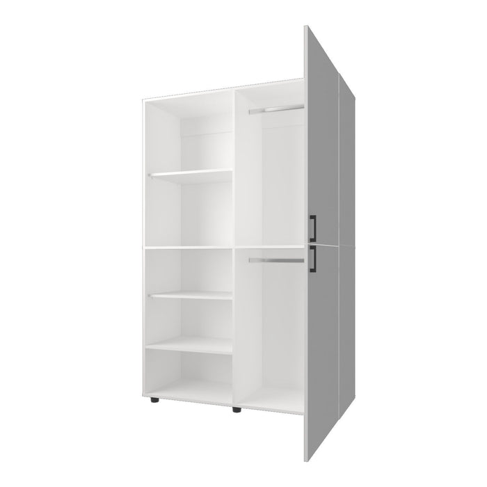 Wood Corner Accent Chest (732034) - White