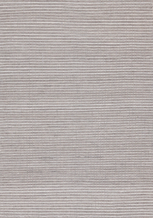 8' X 11' Striped Hand Woven Area Rug (660120) - White / Taupe