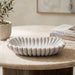 Decorative Valenza bowl by Meridian Furniture, featuring intricate design, perfect for table or display use.