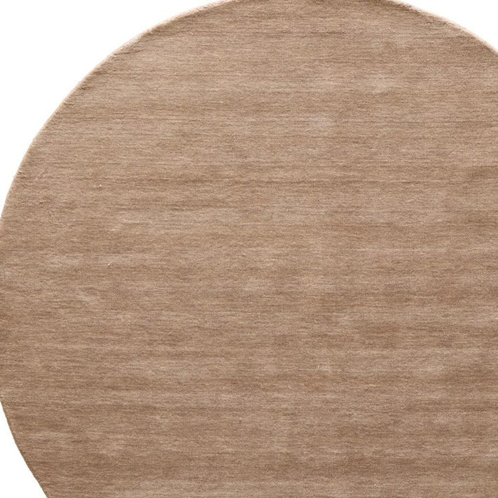 10' Wool Hand Woven Area Rug (721535) - Tan
