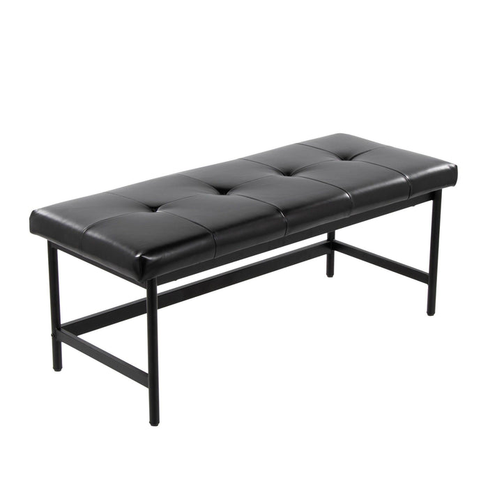 Fuji - Bench - Black Metal Base