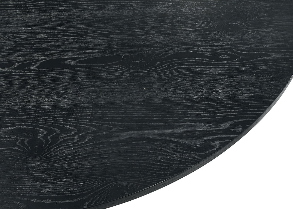 Jasper - Contemporary Round Dining Table With Finish Chairs