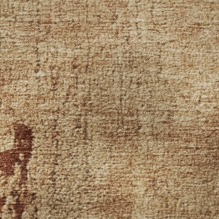 10' X 14' Abstract Washable Area Rug With UV Protection (707863) - Tan / Beige