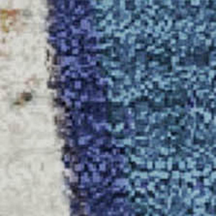 10' X 14' Abstract Washable Area Rug With UV Protection (709576) - Artichoke Green / Blue / Ivory