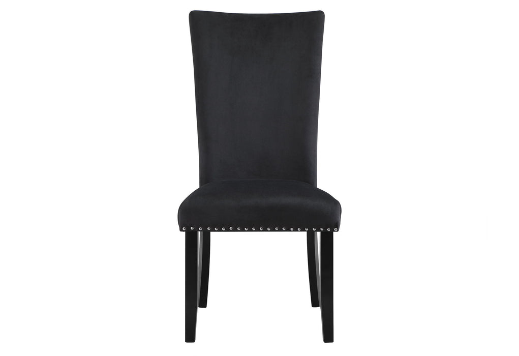 D1628 - 7 Piece Dining Room Set (Dining Table And 6 D03 Dining Chairs) - Black