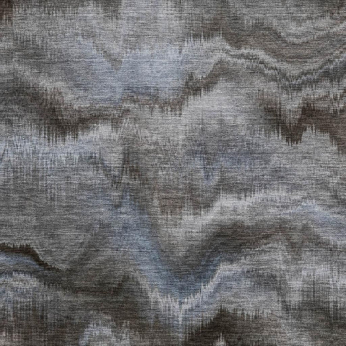 10' X 14' Abstract Washable Area Rug With UV Protection (717662) - Taupe / Gray