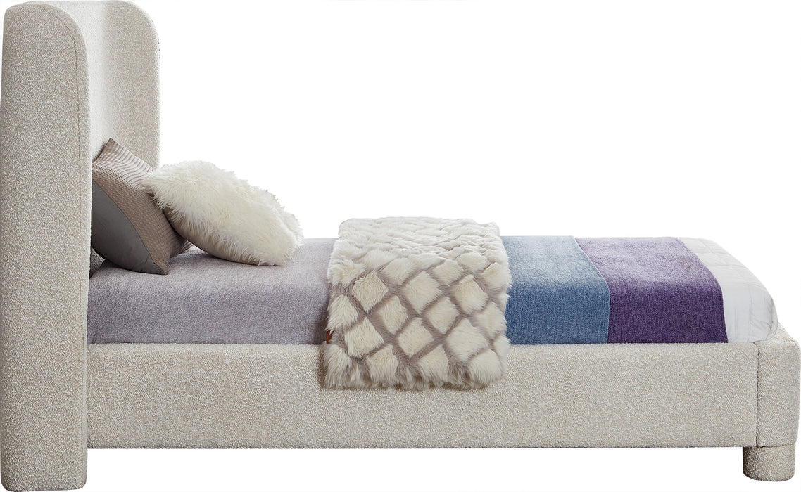 Penny - Boucle Fabric Bed