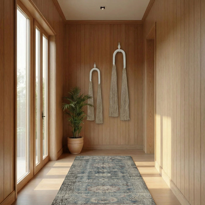 Large natural wall decor by TOV Furniture featuring an intricate Pasha design for stylish home interior decoration.