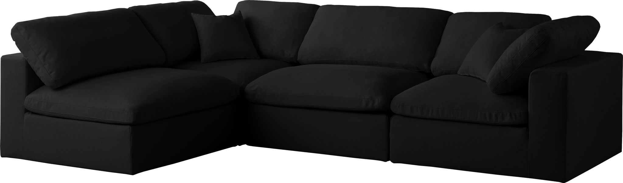 Plush - 4 Piece Modular Sectional
