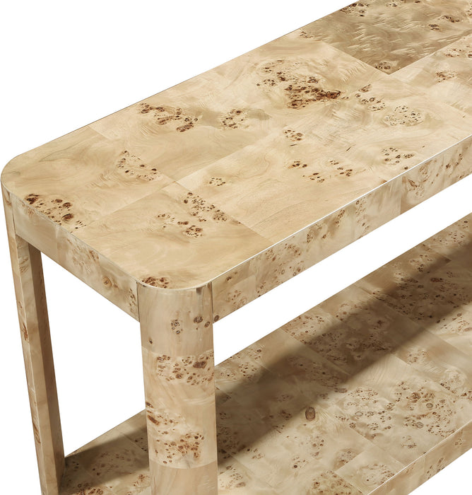 Reeves - Burl Wood Table